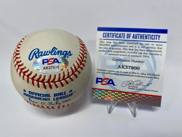 Whitey Ford Single Signed Baseball. PSA Image 4