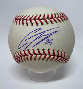 Gleyber Torres Single Signed Baseball. PSA Image 1