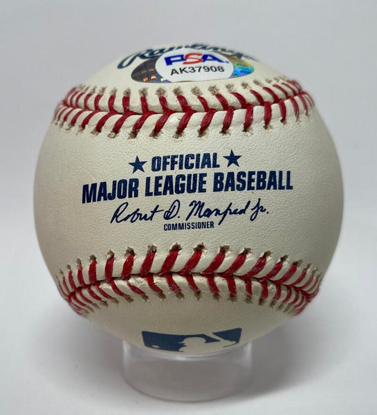 Gleyber Torres Single Signed Baseball. PSA Image 2