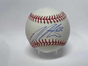 Dellin Betances Single Signed Baseball. PSA Image 1