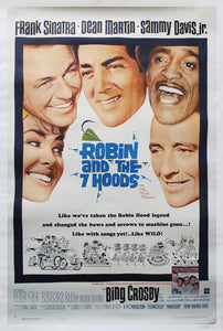 Robin and The 7 Hoods Original One Sheet Movie Poster. 1964. Linen Backed Image 1