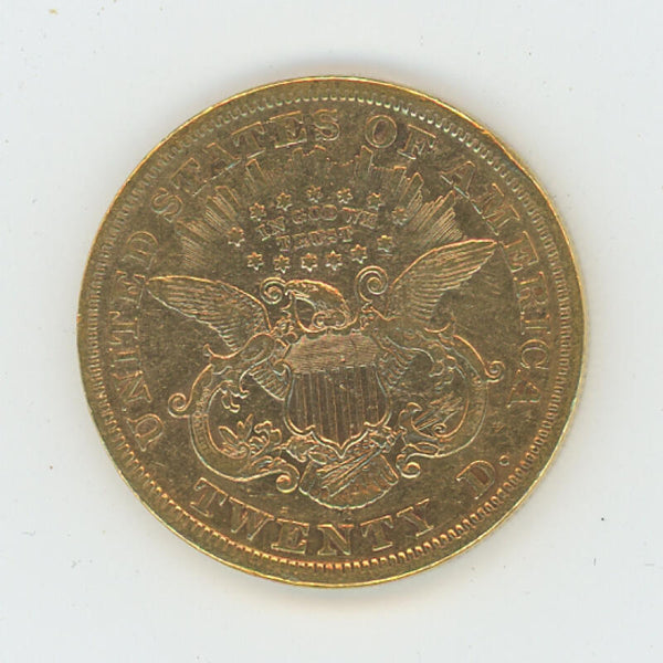 1870 S $20 Gold Liberty Head Image 2