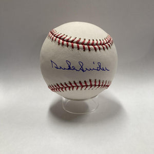 Duke Snider Signed Baseball. Steiner Image 1
