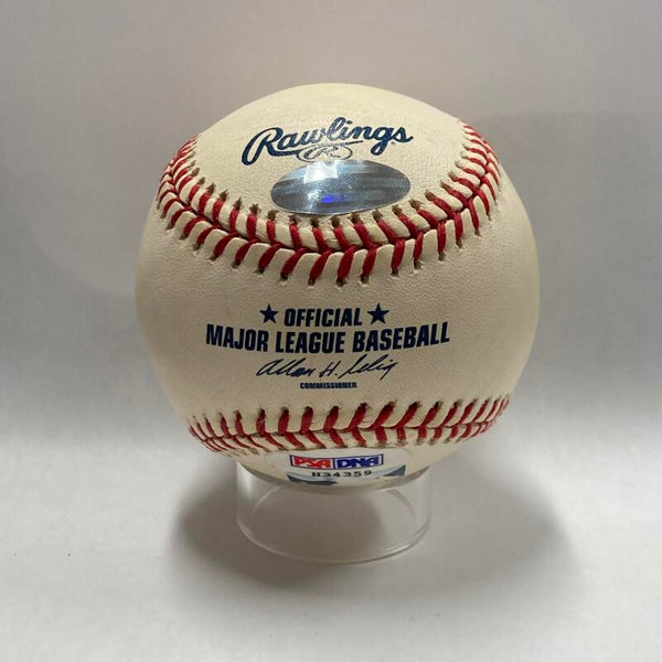 Mariano Rivera Single Signed Late 90's Style Signature Baseball. PSA Image 2