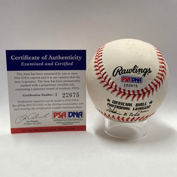 Dolph Camilli Single-Signed Baseball. PSA  Image 3