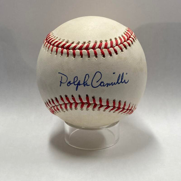 Dolph Camilli Single-Signed Baseball. PSA  Image 1