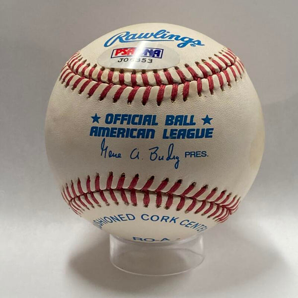 Bobby Richardson Single-Signed Inscribed "61 Yankees" Baseball. PSA Image 4