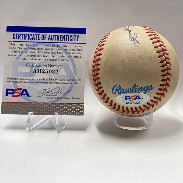 Phil Rizzuto Single-Signed Full-Name Inscription Baseball. Auto PSA AH25022 Image 6