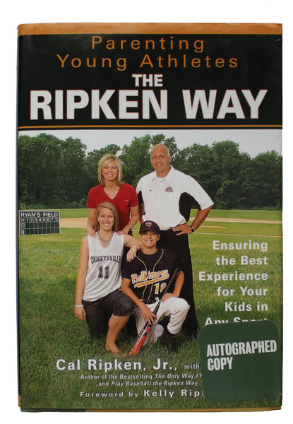Cal Ripken Jr. "Parenting Young Athletes, The Ripken Way" Signed Book JSA Image 1