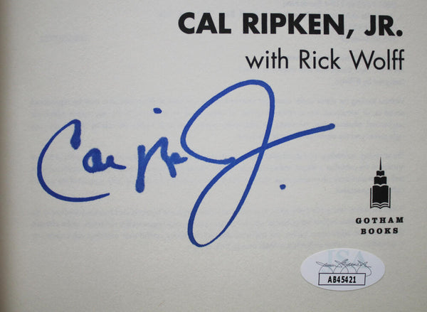 Cal Ripken Jr. "Parenting Young Athletes, The Ripken Way" Signed Book JSA Image 2