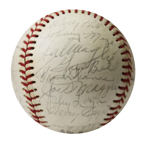 1970s New York Yankees Old Timers Day Signed Baseball. 34 Signatures. PSA/DNA Image 4