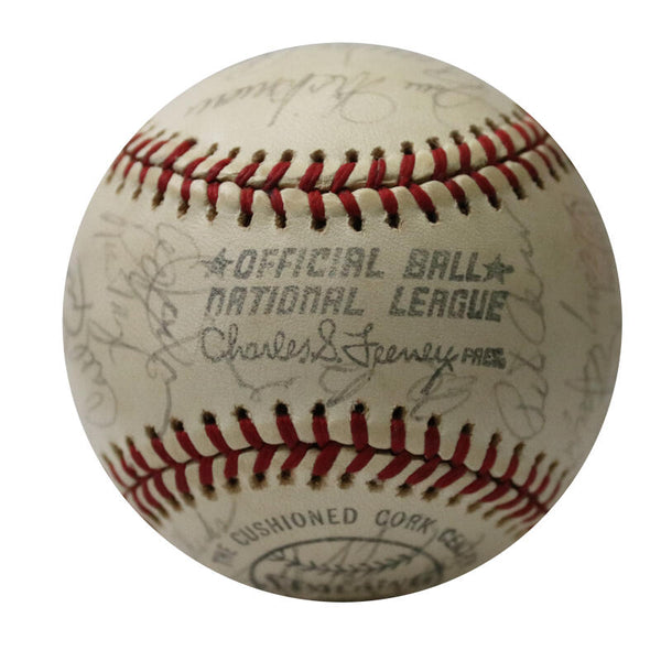 1970s New York Yankees Old Timers Day Signed Baseball. 34 Signatures. PSA/DNA Image 6
