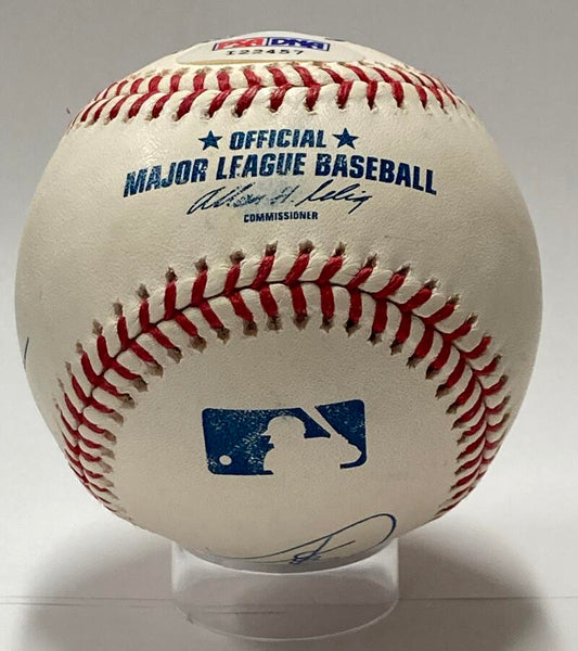Pedro Guerrero Single-Signed Inscribed "5X A.S 81 W.S. M.V.P." Baseball. Auto PSA Image 3