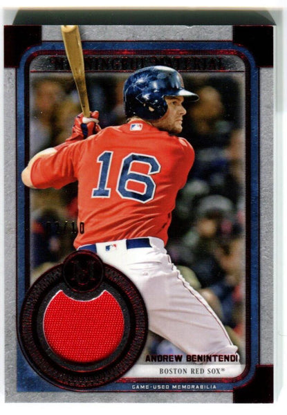 Andrew Benintendi Meaning Material Game Used Relic 2/10 Image 1