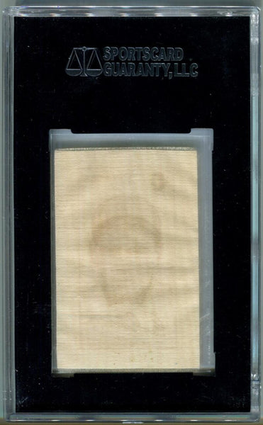 1909 S74 Silks - White George Gibson Card. SGC Image 2