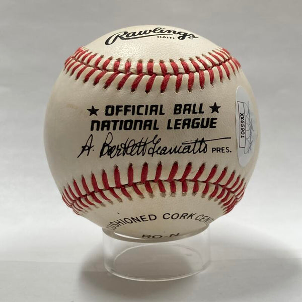 Carl Hubbell Single Signed Baseball. Auto JSA Image 2