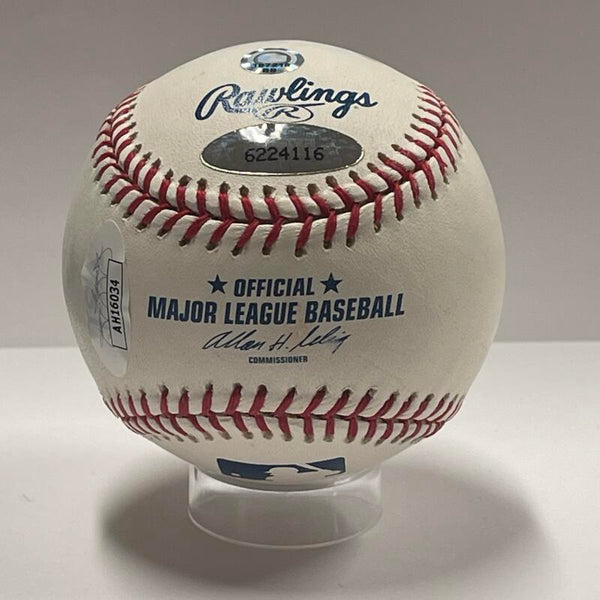 Mickey Lolich Single Signed Baseball. Auto JSA Image 2