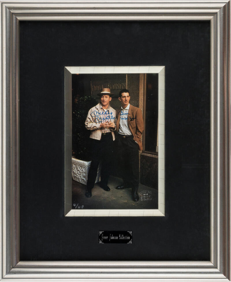 Mickey Mantle and Billy Martin Dual Signed 9x6 Photo, Greer Johnson Collection. Auto PSA Image 1