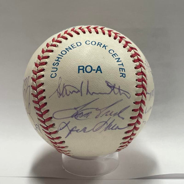 Yankee Old Timers (16) multi-signed baseball. PSA Image 3