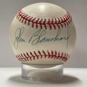 Johnny Blanchard Single Signed Baseball. Auto PSA Image 1