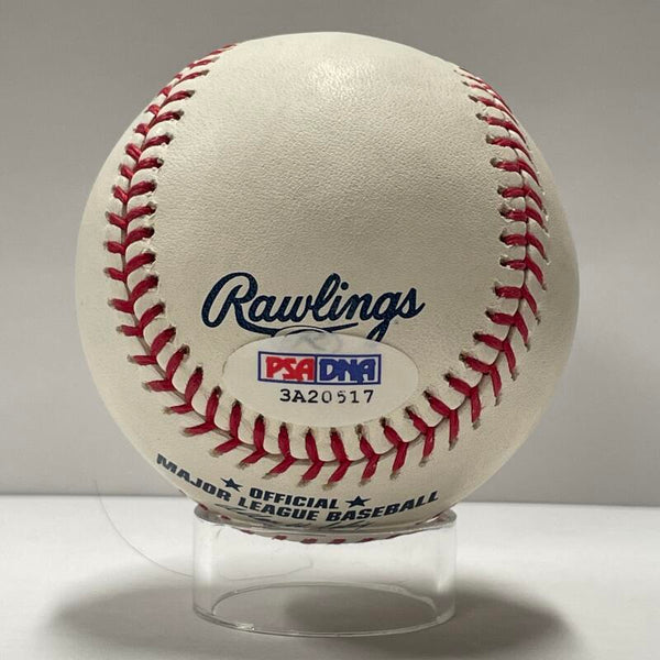 Tim Raines Single Signed Baseball. Auto PSA Image 3