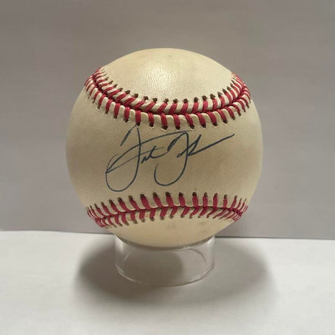 Frank Thomas Official 1980s Single-signed AL Baseball. JSA Image 1