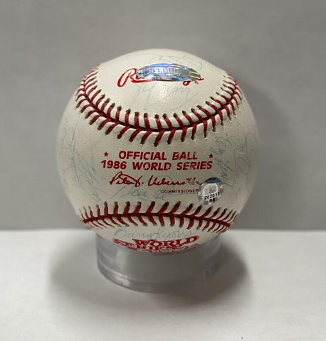 1986 Mets Multi-Signed World Series Baseball. 30+ Signatures. Steiner  Image 1