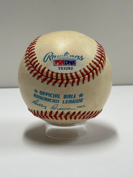 Jerry Lumpe Signed and Inscribed Baseball. Auto PSA Image 2