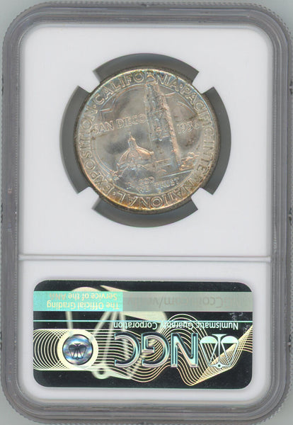 1936 D San Diego Commemorative Half Dollar. NGC MS66 Image 2