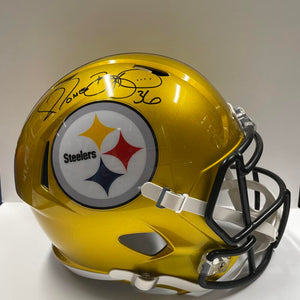 Jerome Bettis Single-Signed NFL Helmet. Auto Beckett Image 1