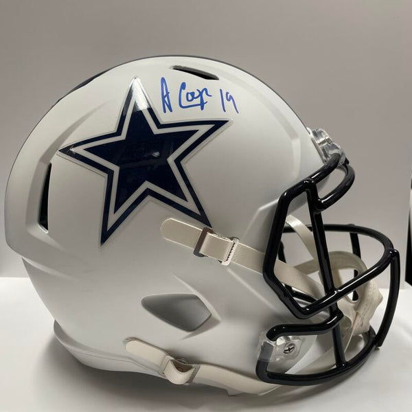 Amari Cooper Single-Signed NFL Helmet. Auto Beckett Image 1