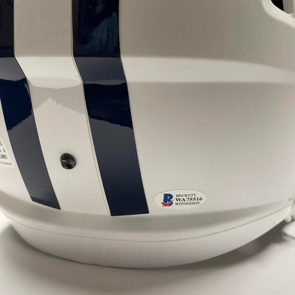 Amari Cooper Single-Signed NFL Helmet. Auto Beckett Image 2