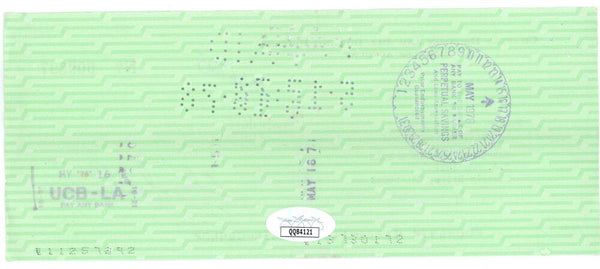 Charles Bronson Signed Check. PSA/DNA Image 2
