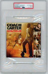 Samuel L. Jackson Signed Autograph Coach Carter CD Cover. Auto PSA Image 1
