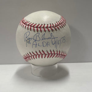 Ron Bloomberg Official Single-Signed & Inscribed Baseball. Auto Steiner Image 1