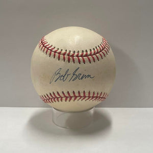 Bob Grim Official Single-Signed Baseball. Auto PSA Image 1
