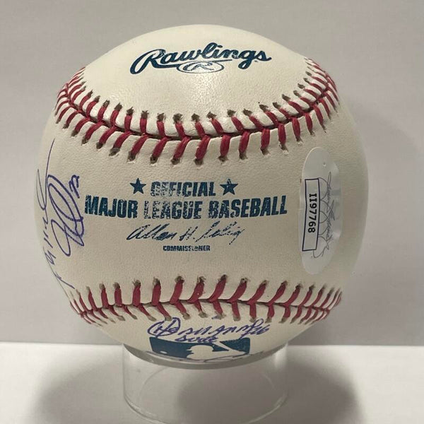 2004 Yankees Multiple Signed Baseball. Auto JSA 1197768 Image 4