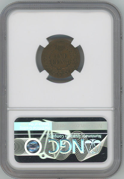 1908 S Indian Cent, NGC XF40 BN Image 2