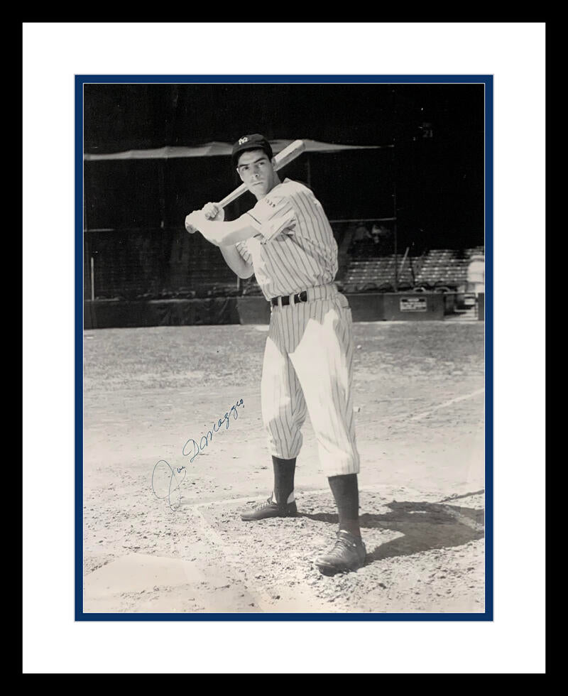 Joe DiMaggio Signed 16x20 Photo, New York Yankees 1939 MVP. Auto PSA Image 1