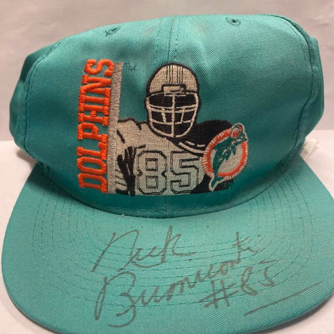 Nick Buoniconti Signed Snapback Miami Dolphins Hat. Auto PSA  Image 1
