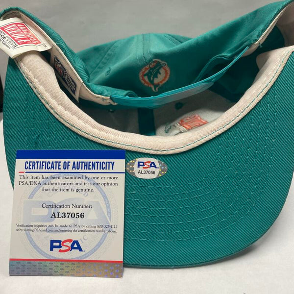 Nick Buoniconti Signed Snapback Miami Dolphins Hat. Auto PSA  Image 2