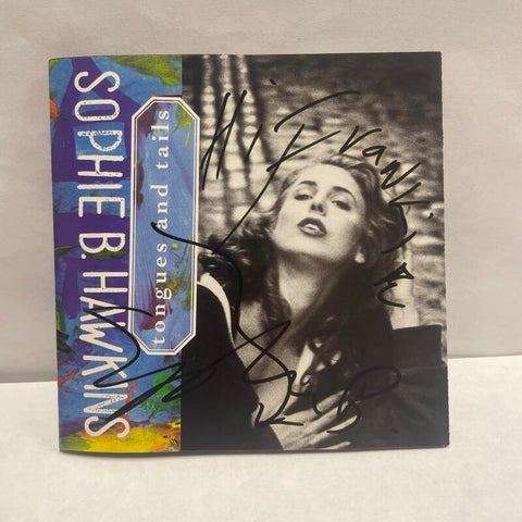 Sophie B. Hawkins Signed CD Booklet  Image 1