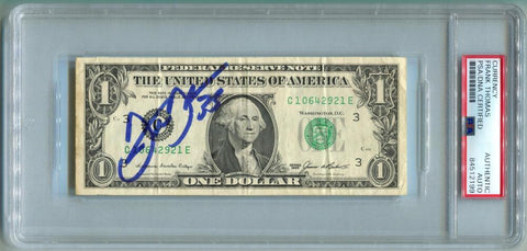 Frank Thomas Signed Dollar Bill. Auto PSA Image 1