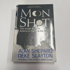 Alan Shepard "Moon Shot" Signed and Inscribed Book. Auto JSA Image 1