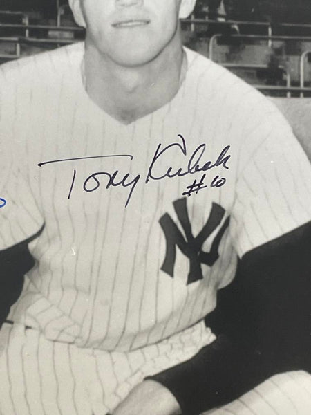 1961 NY Yankees Infield Signed 11x14 Photo. Skowron, Richardson, Kubek, Boyer. Auto PSA  Image 4