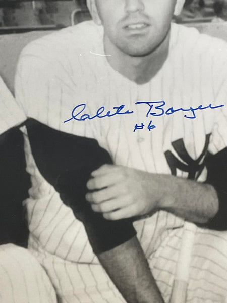1961 NY Yankees Infield Signed 11x14 Photo. Skowron, Richardson, Kubek, Boyer. Auto PSA  Image 5
