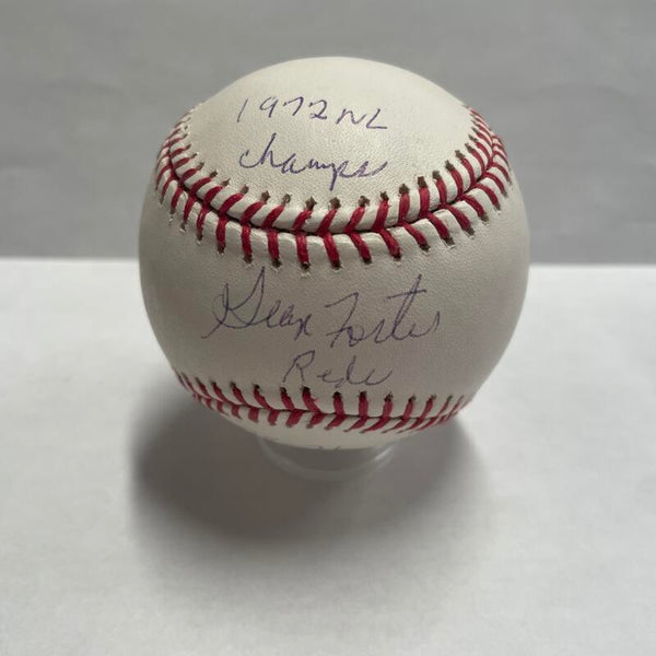 George Foster Multi-Inscripted, Single Signed Baseball. Auto PSA  Image 1