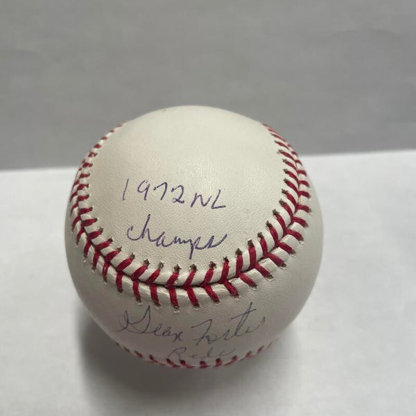 George Foster Multi-Inscripted, Single Signed Baseball. Auto PSA  Image 2