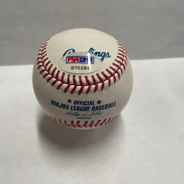 George Foster Multi-Inscripted, Single Signed Baseball. Auto PSA  Image 4
