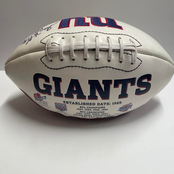 Sam Huff Signed NY Giants Football. Auto Sports Mem VIP  Image 2